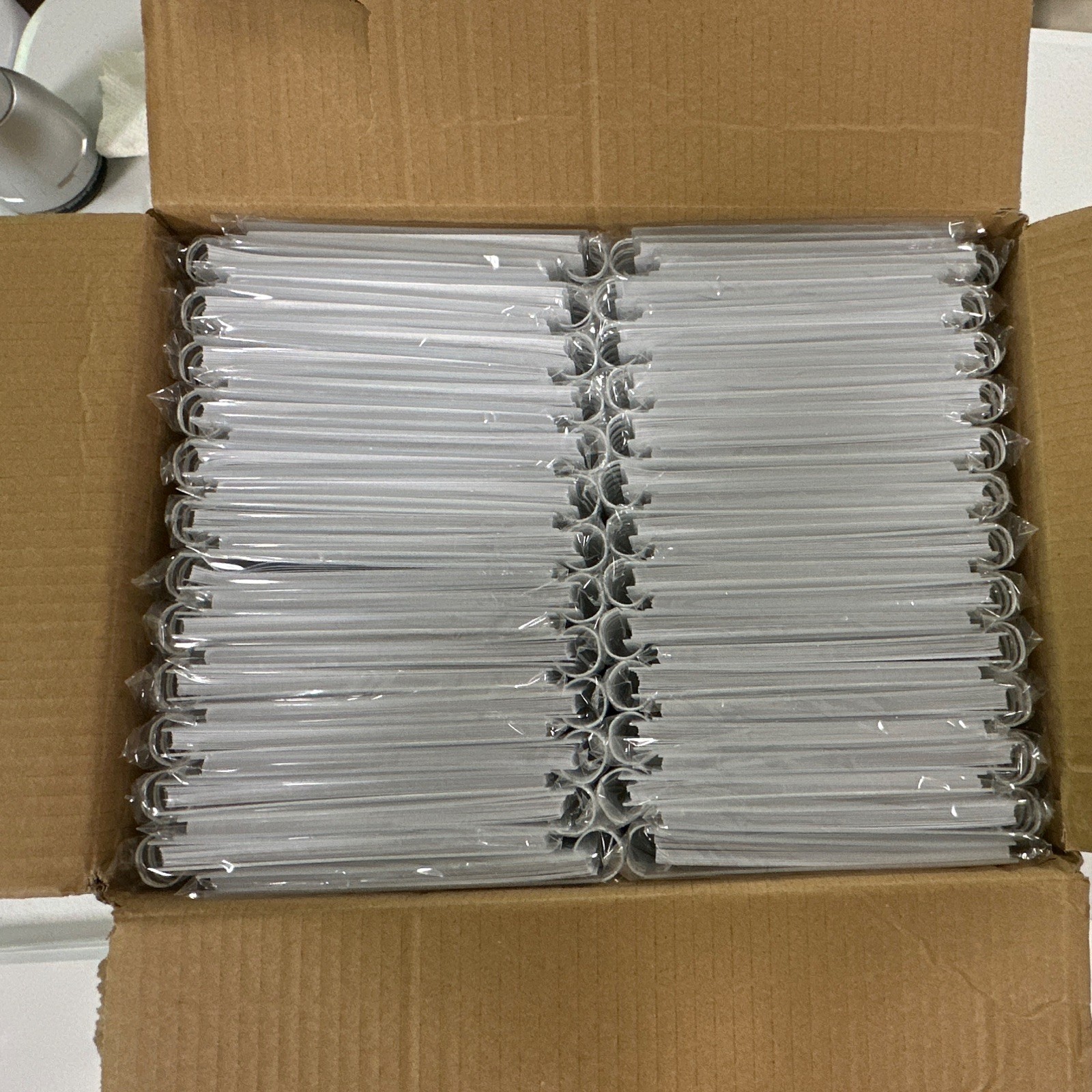 A5 White Spiral-Bound Reusable Sticker Books Bulk Lot Solid/Plain Cover