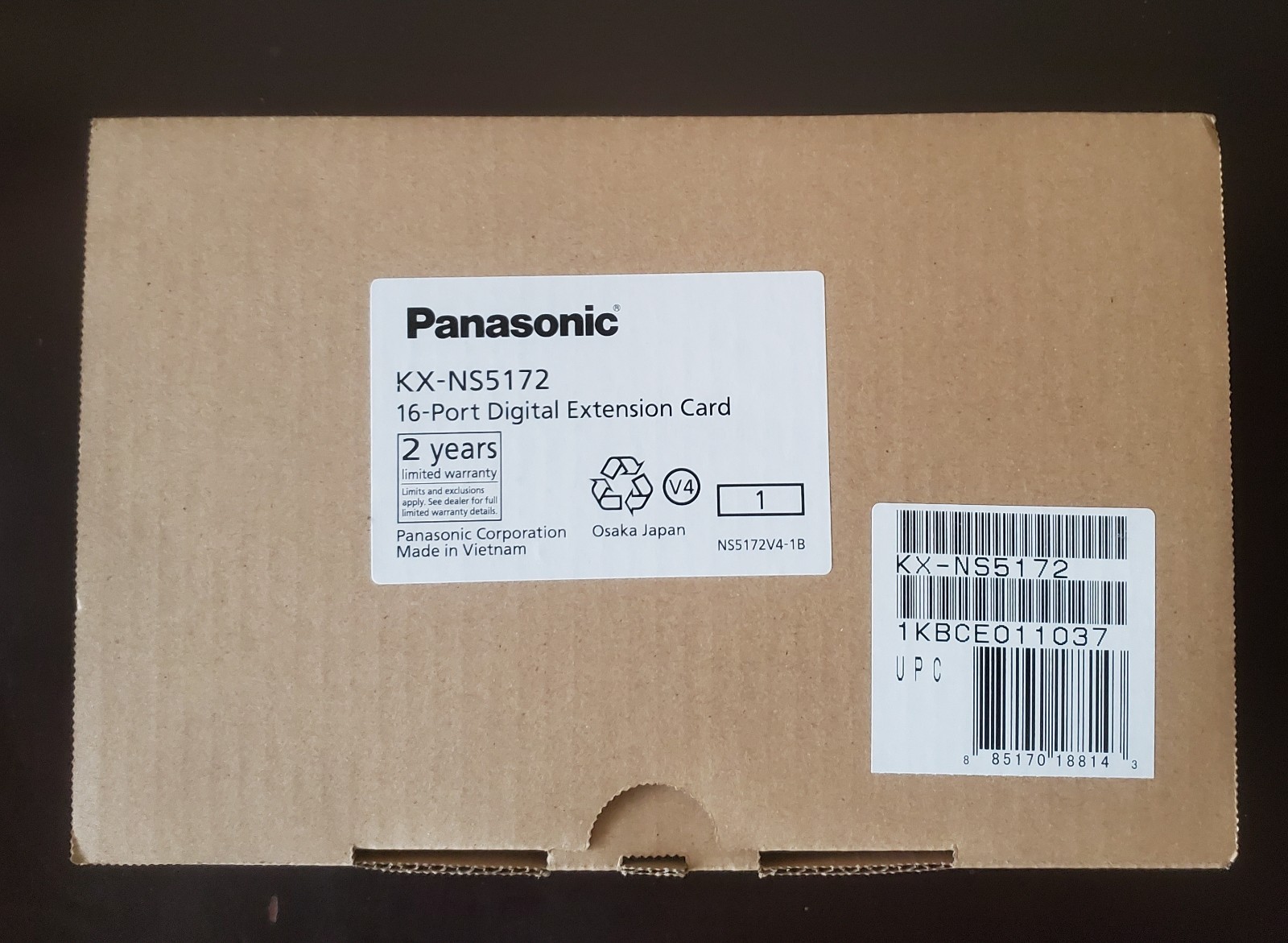 Panasonic KX-NS5172 Card (DLC16) for KX-NS700 *NEW IN BOX*