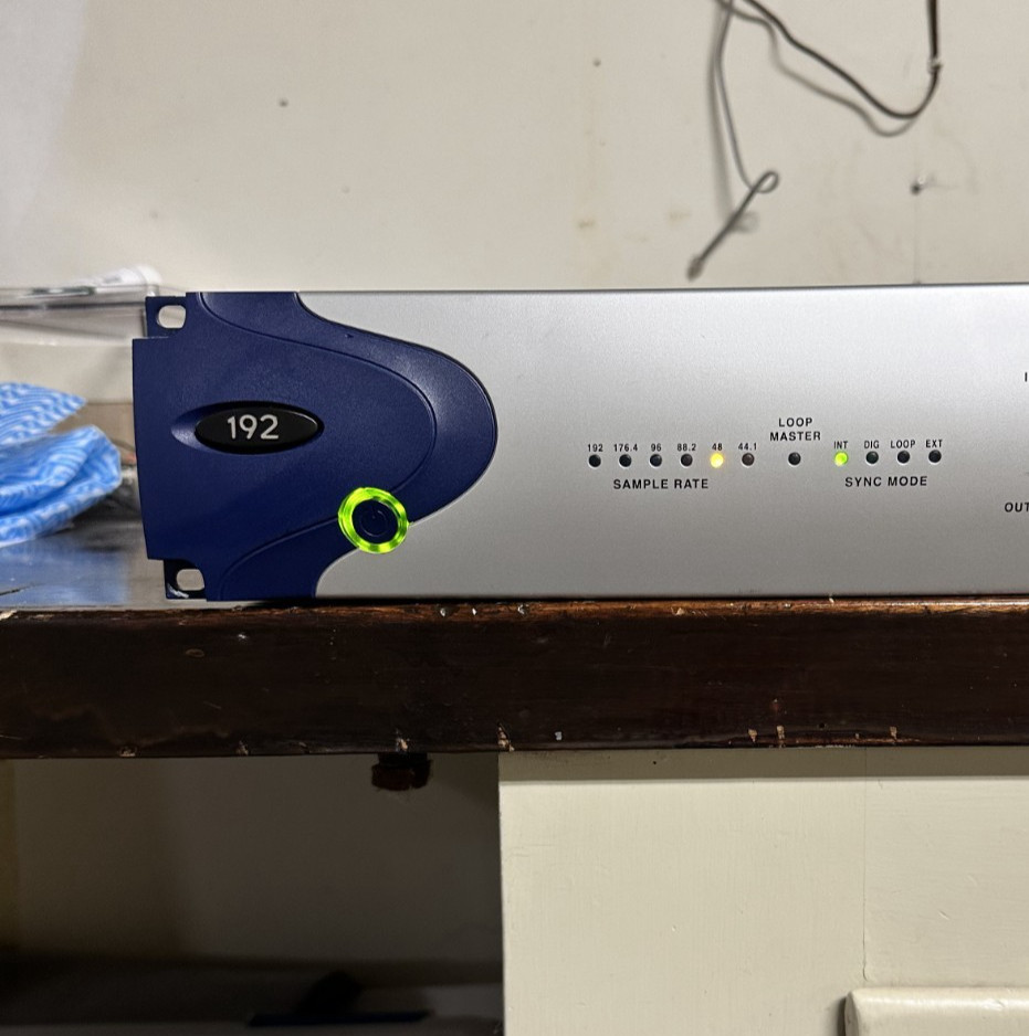 Digidesign 192 I/O - 16 Analog Inputs - Near Mint - Pro Tools HD - Upgraded