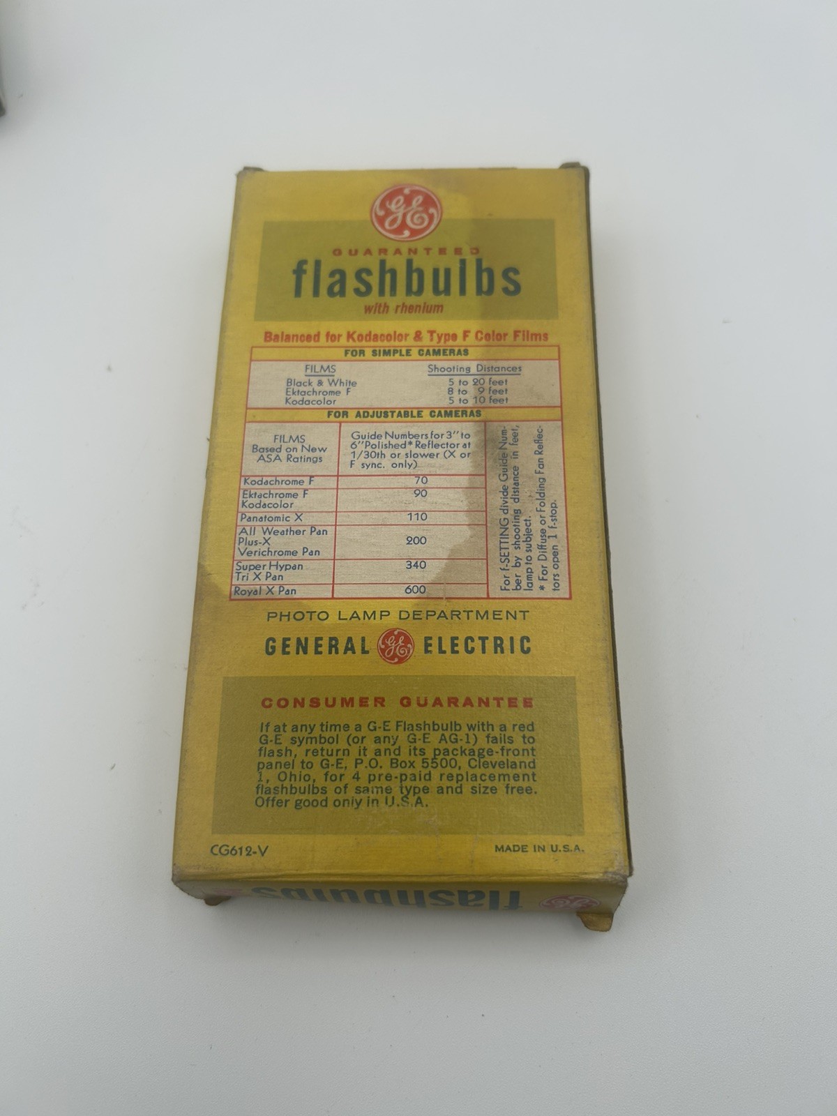 Vtg SYLVANIA FLASHBULBS Blue Dot M2B & M3B + GE M3 Red Dot