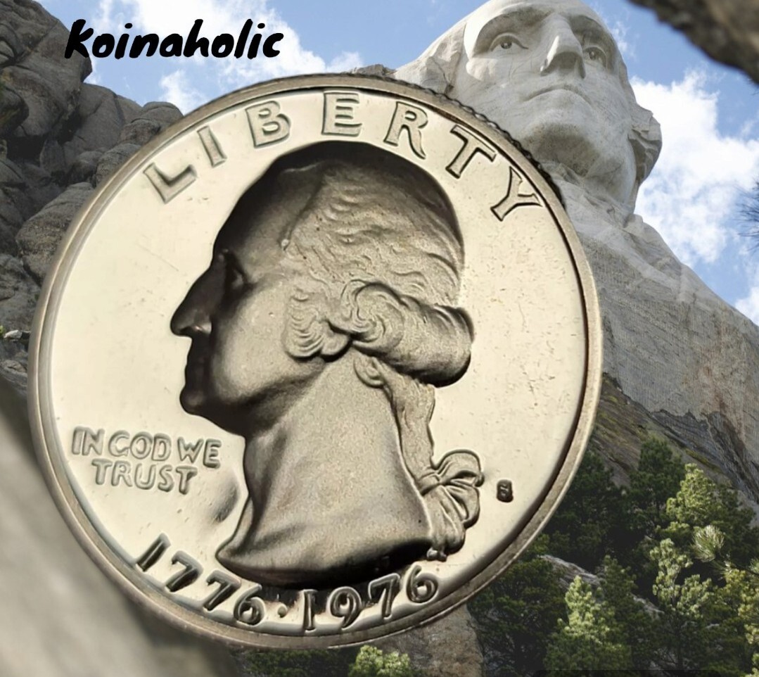 1976 S SILVER PROOF DCAM Washington Bicentennial Quarter, 25c Summer $PECIAL 🔥