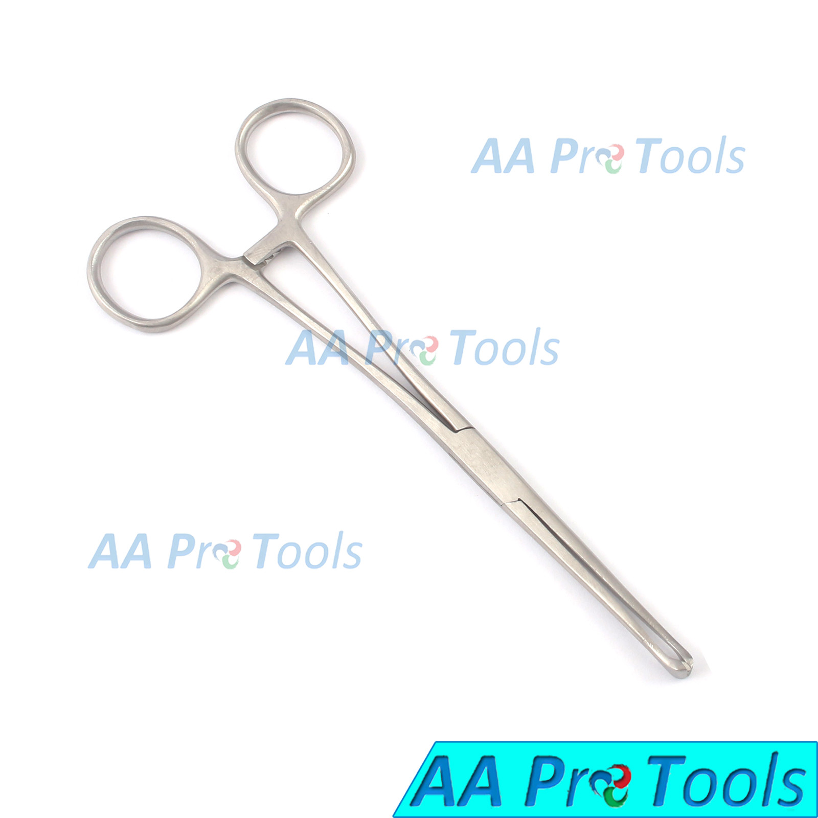 AA Pro: Allis Tissue Grasping Forceps 7.5" 5x6 Teeth Surgical Vet Instruments