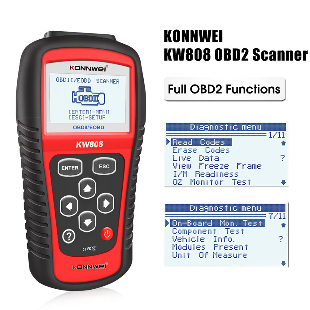 MaxiScan MS509 KW808 OBD2 EOBD Scanner Car Code Reader Tester Diagnostic Tool
