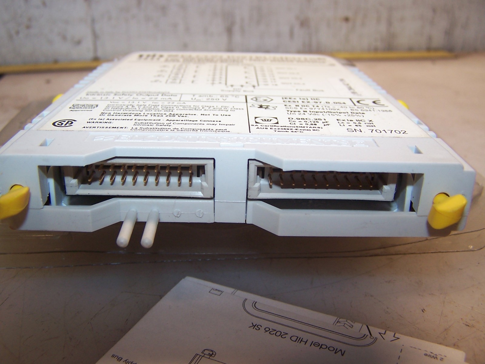 NEW ELCON INSTRUMENTS 4 CHANNEL ISOLATING CONTACT PROXIMITY SENSOR REPEATER 2844