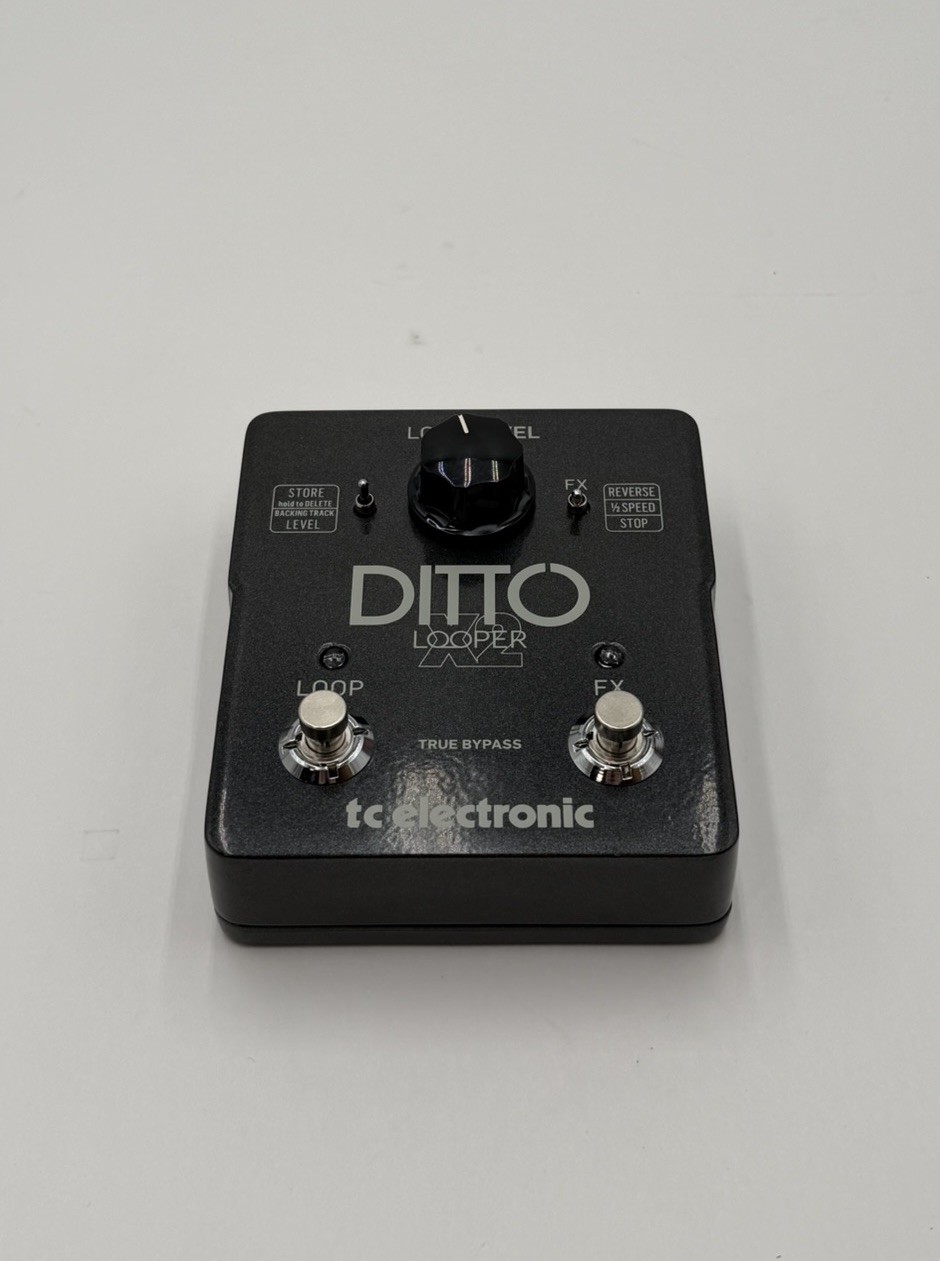 TC Electronics Ditto X2 Looper Effects Pedal Phrase Sampler