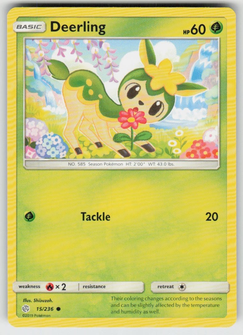 Deerling 15/236 Common SM - Cosmic Eclipse