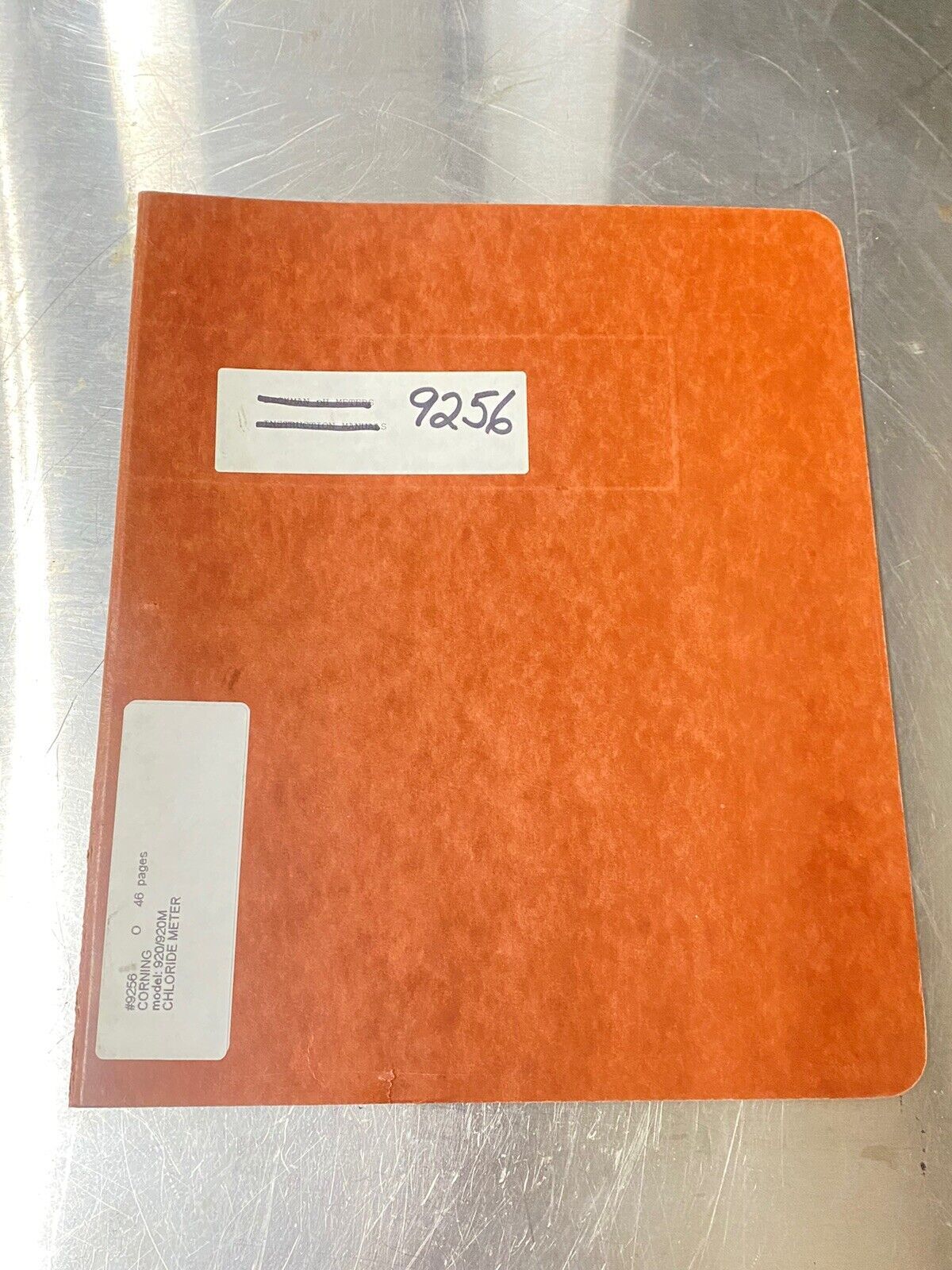 Corning 920/920M Chloride meter - Users Guide / Instruction Manual