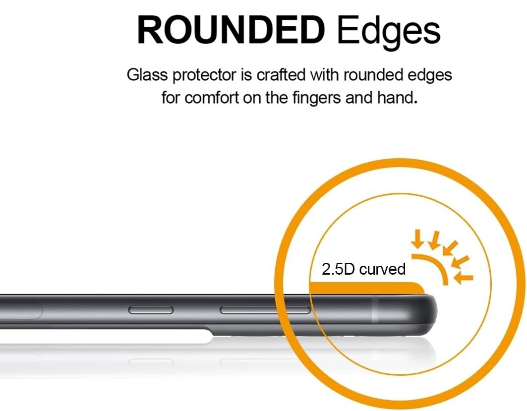 2x Privacy Tempered Glass Screen Protector for Samsung Galaxy S21 FE 5G