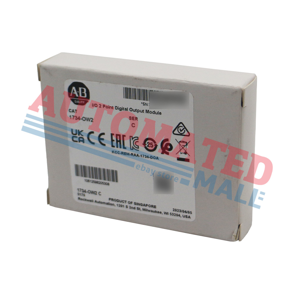 **New**1734-OW2 I/O 2 Point Digital Output Module Sealed Allen Bradley