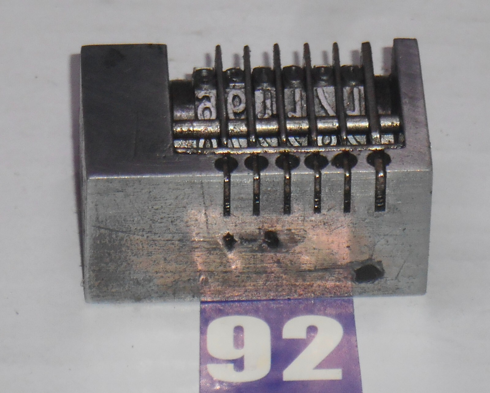 MARTO | Reverse letterpress numbering machine | 92