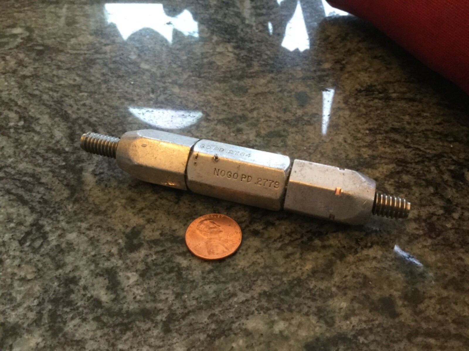 Winter plug  thread threading gage 5/16-18 5/16 18 go / nogo   thread check
