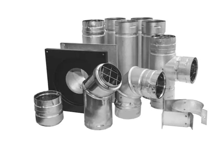 DuraVent PelletVent for Multi-Fuel 3” 3in. Diameter Horizontal Kit 3PVL-KHA New