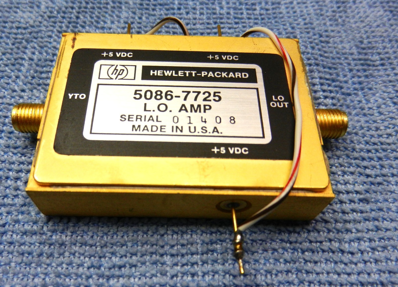 HP 8569B Spectrum Analyzer PN 5086-7725 L.O. Amplifier Module - Working