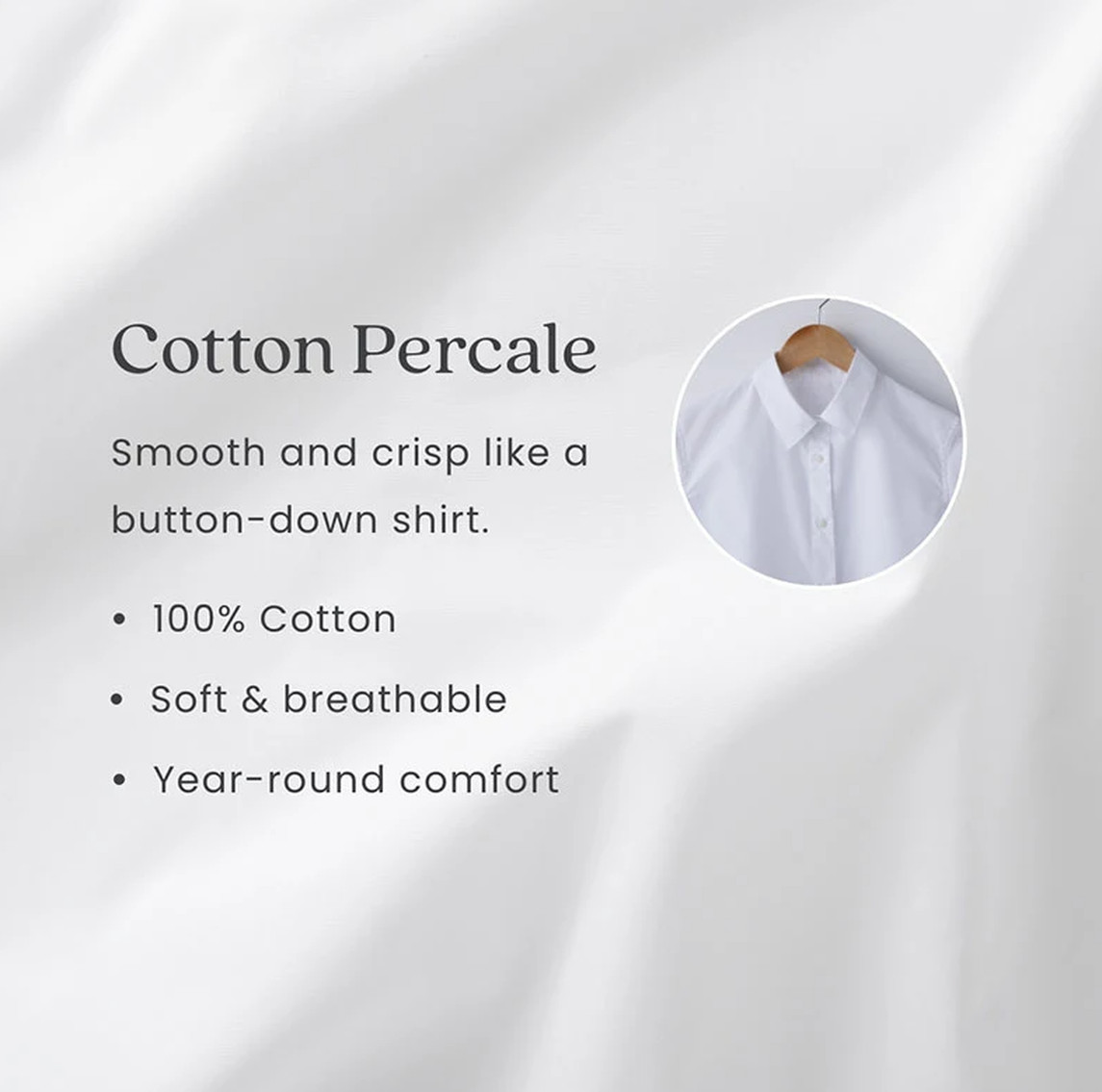 Rifle Paper Co. Hawthorne Classic Cool Percale Bed Sheet Set - Ivory Multi