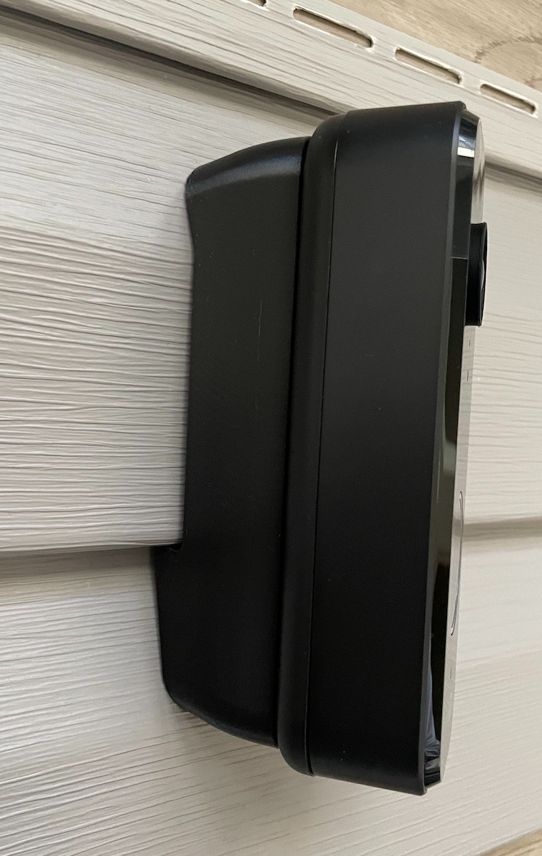 Chamberlain MyQ Doorbell 4.5" - 5" Dutch Lap Siding Mounts (0º to 70º)