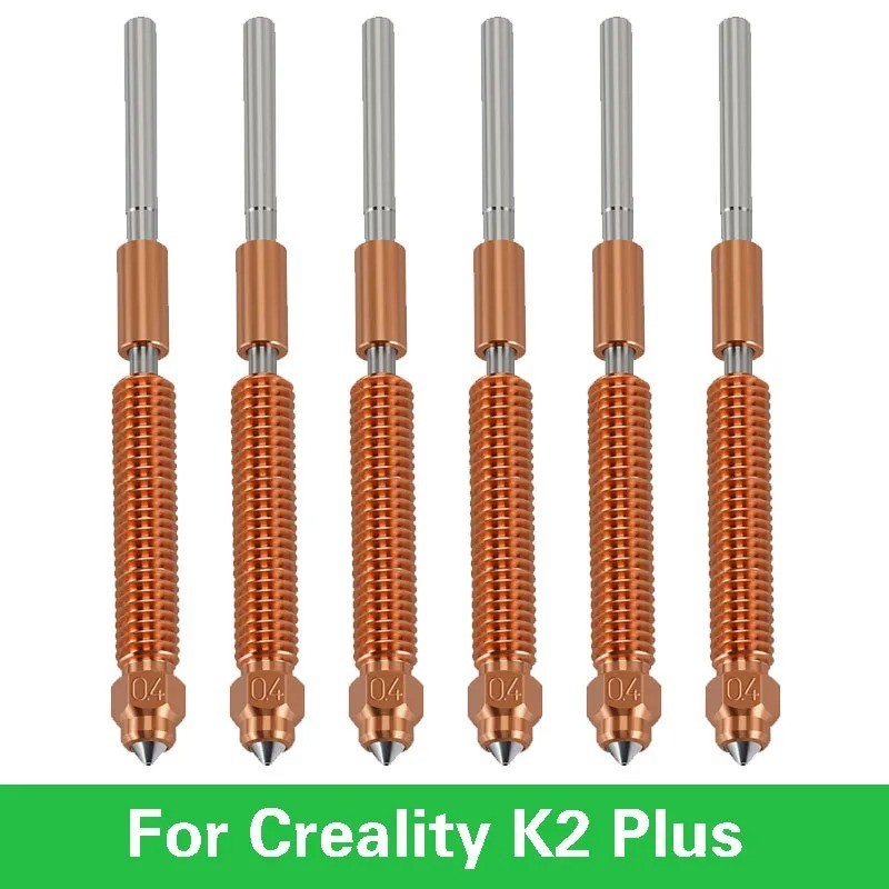 Nozzle For Creality K2 Plus 3D Printer Nozzle All-metal Hardened Steel Nozzle