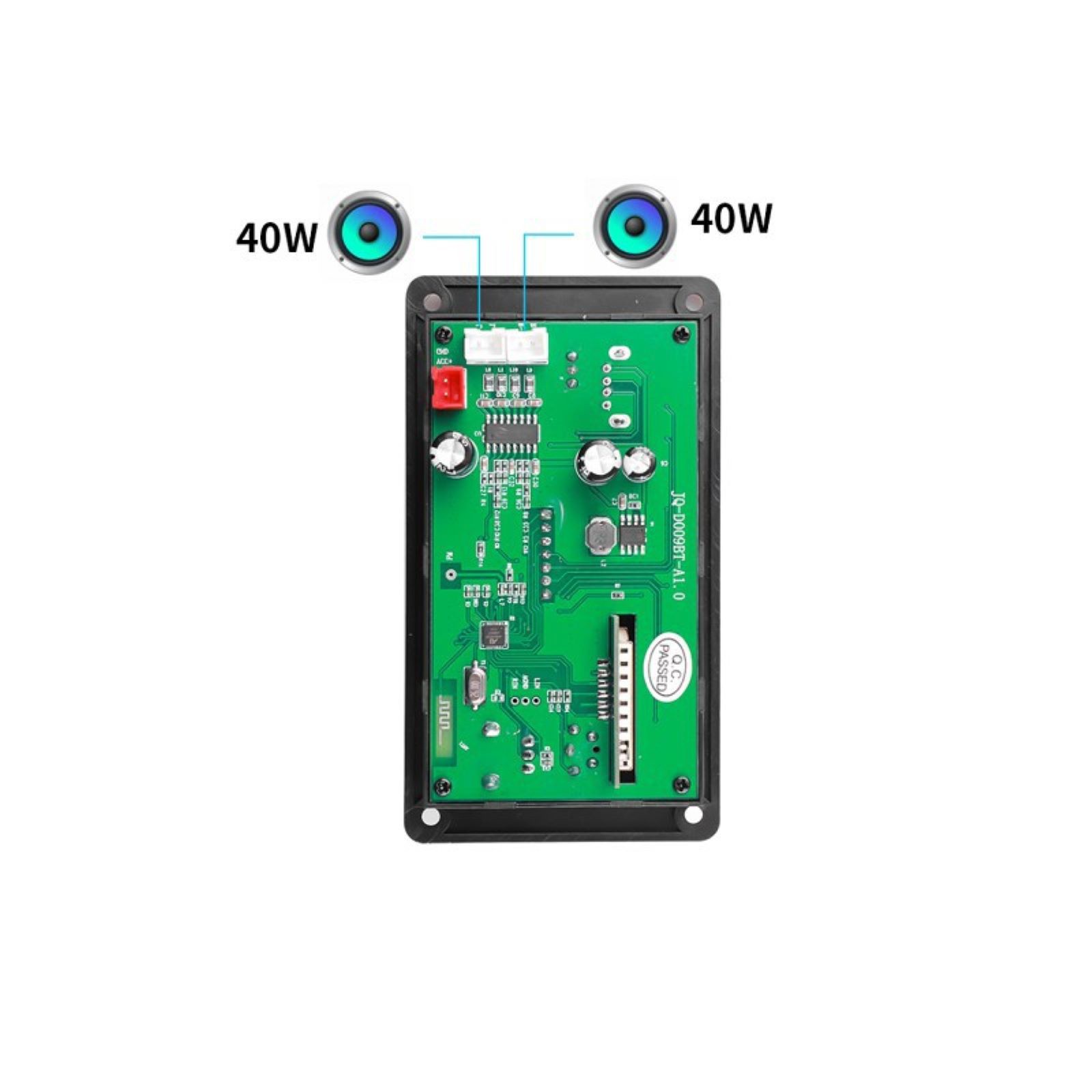 1set 2*40W Amplifier Decoder Board BT 5.0 Lossless Audio Transmission&Decoding