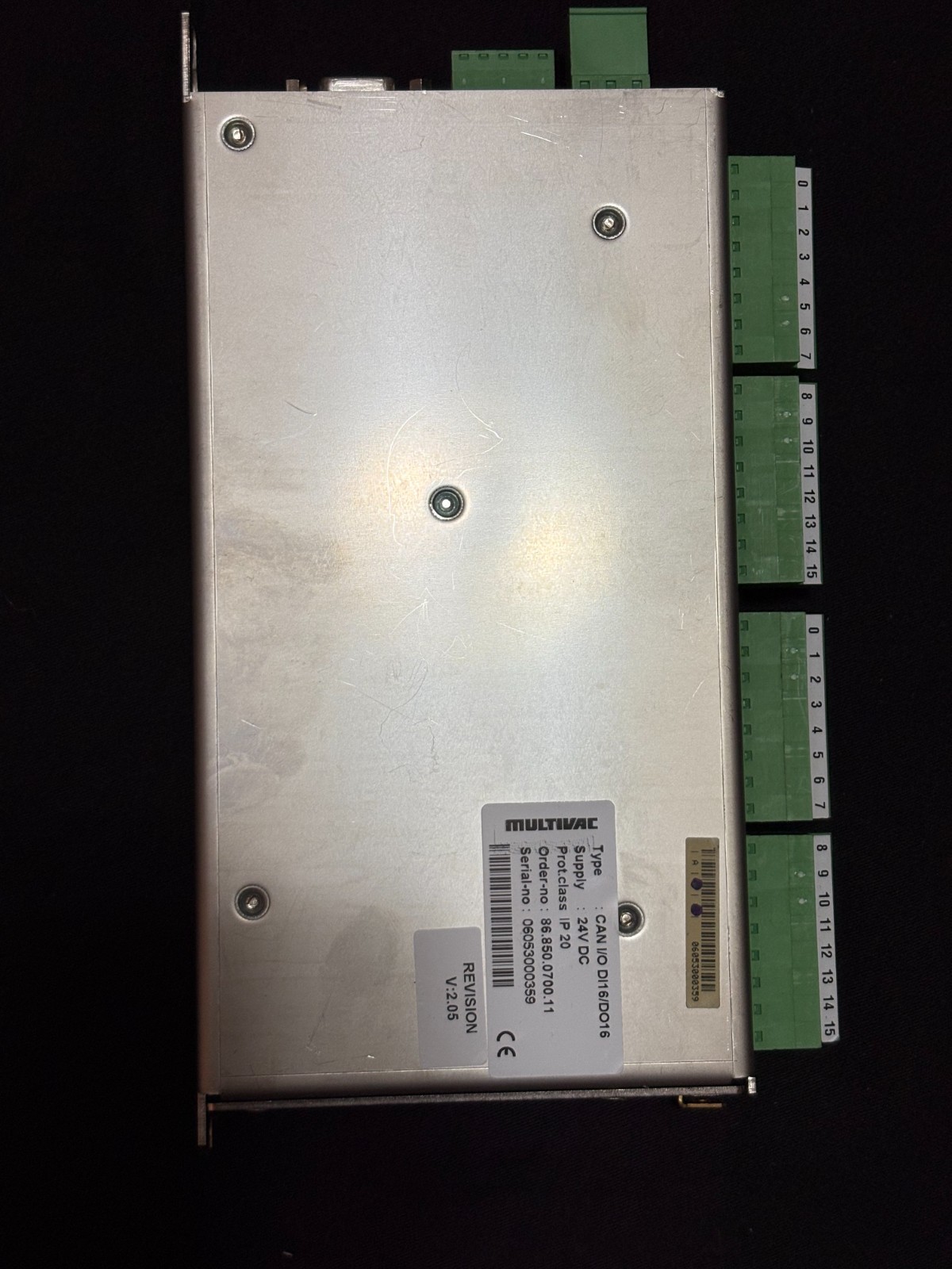 MULTIVAC CAN I/O DI16/DO16         86.850.0700.11