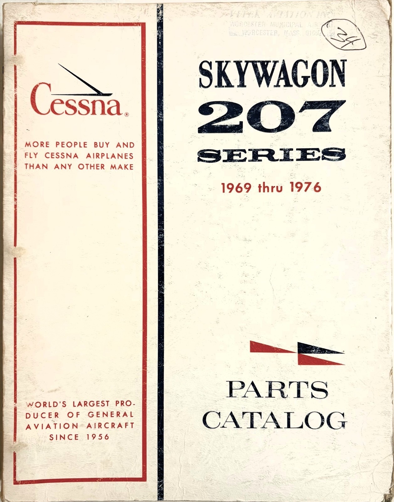 Cessna Skywagon 207 Series 1969 thru 1976 Parts Catalog