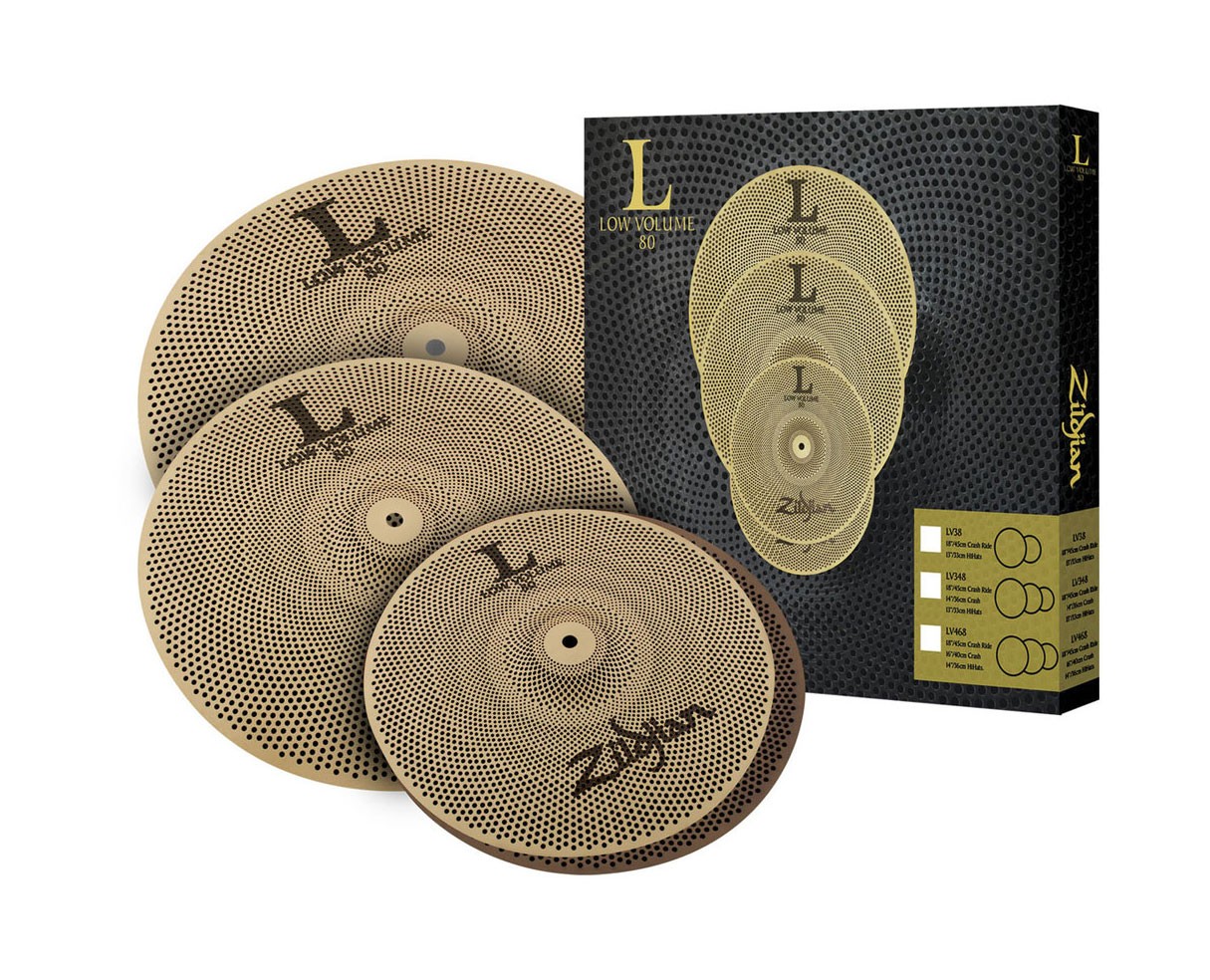 Zildjian L80 Low Volume 468 Cymbal Box Set
