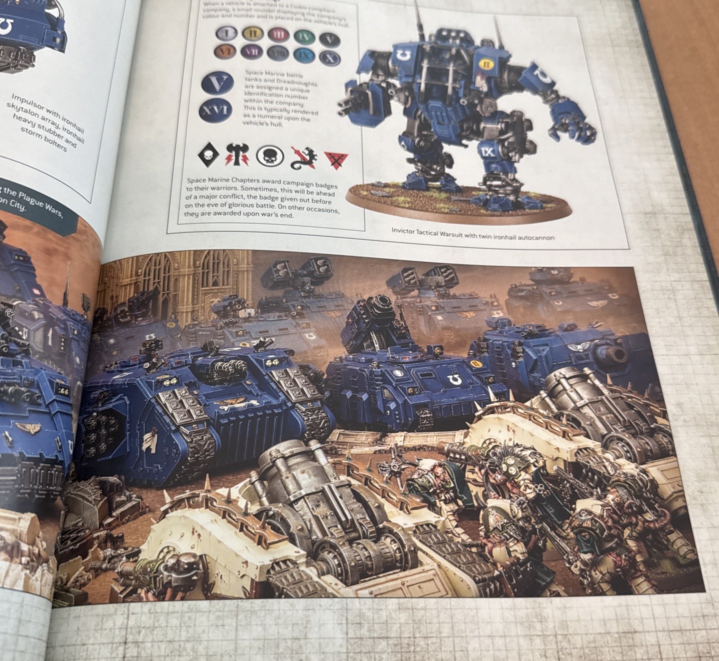Warhammer 40,000 Codex Space Marines Hardcover
