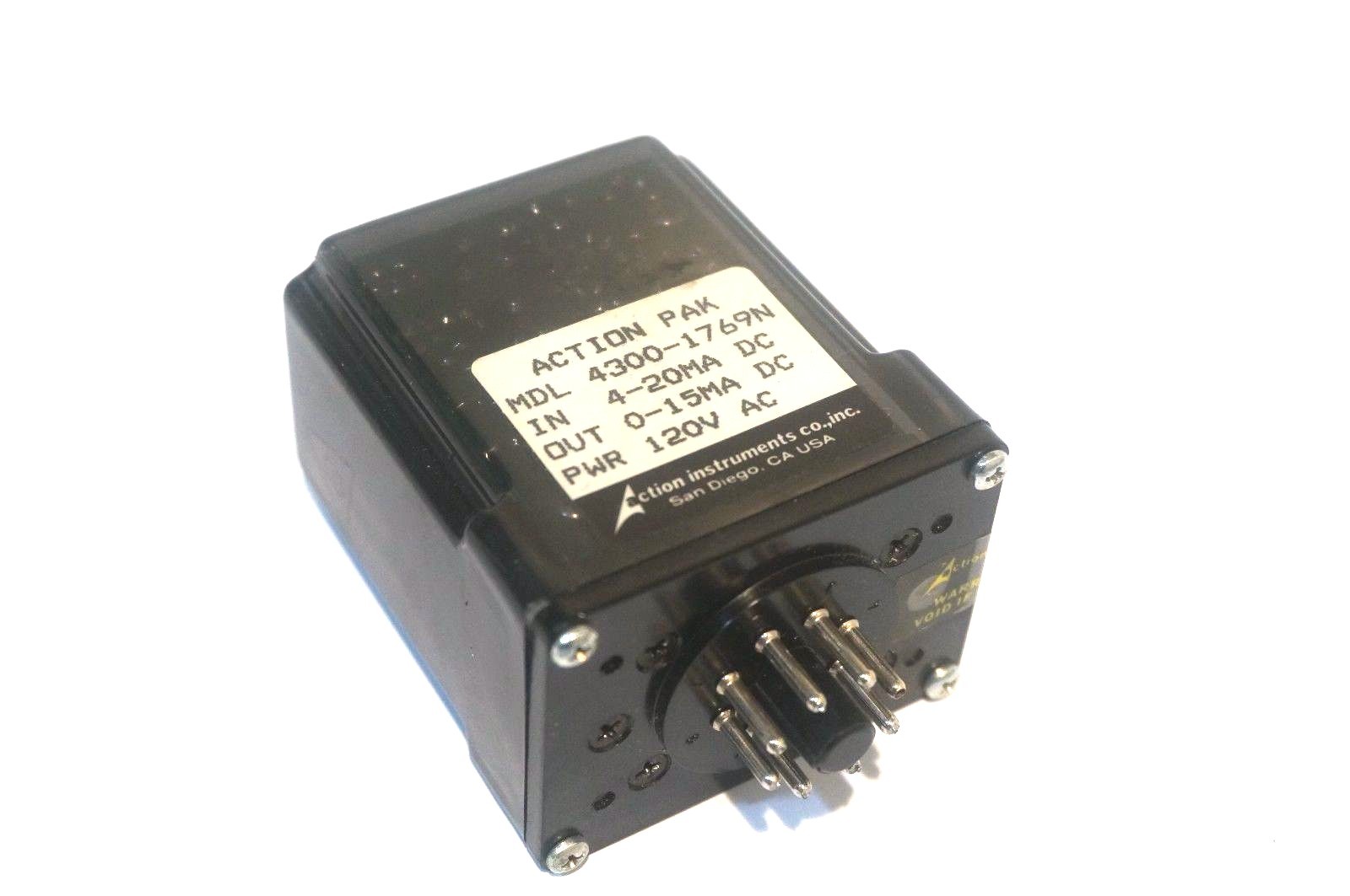 NEW ACTION INSTRUMENTS 4300-1769N RELAY MODULE 43001769N