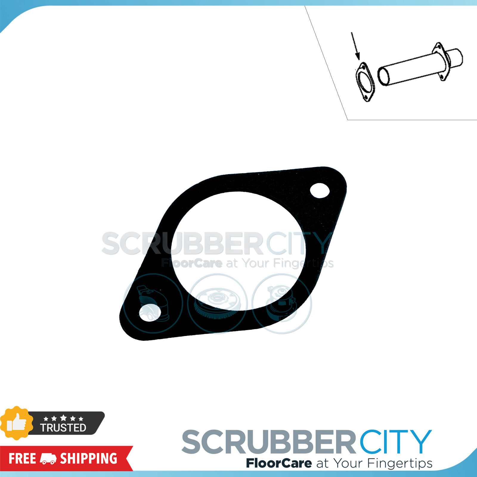 1024602 Gasket for Recovery Hose Adapter A3 SS5 A500 T3e T5 T500e T5e