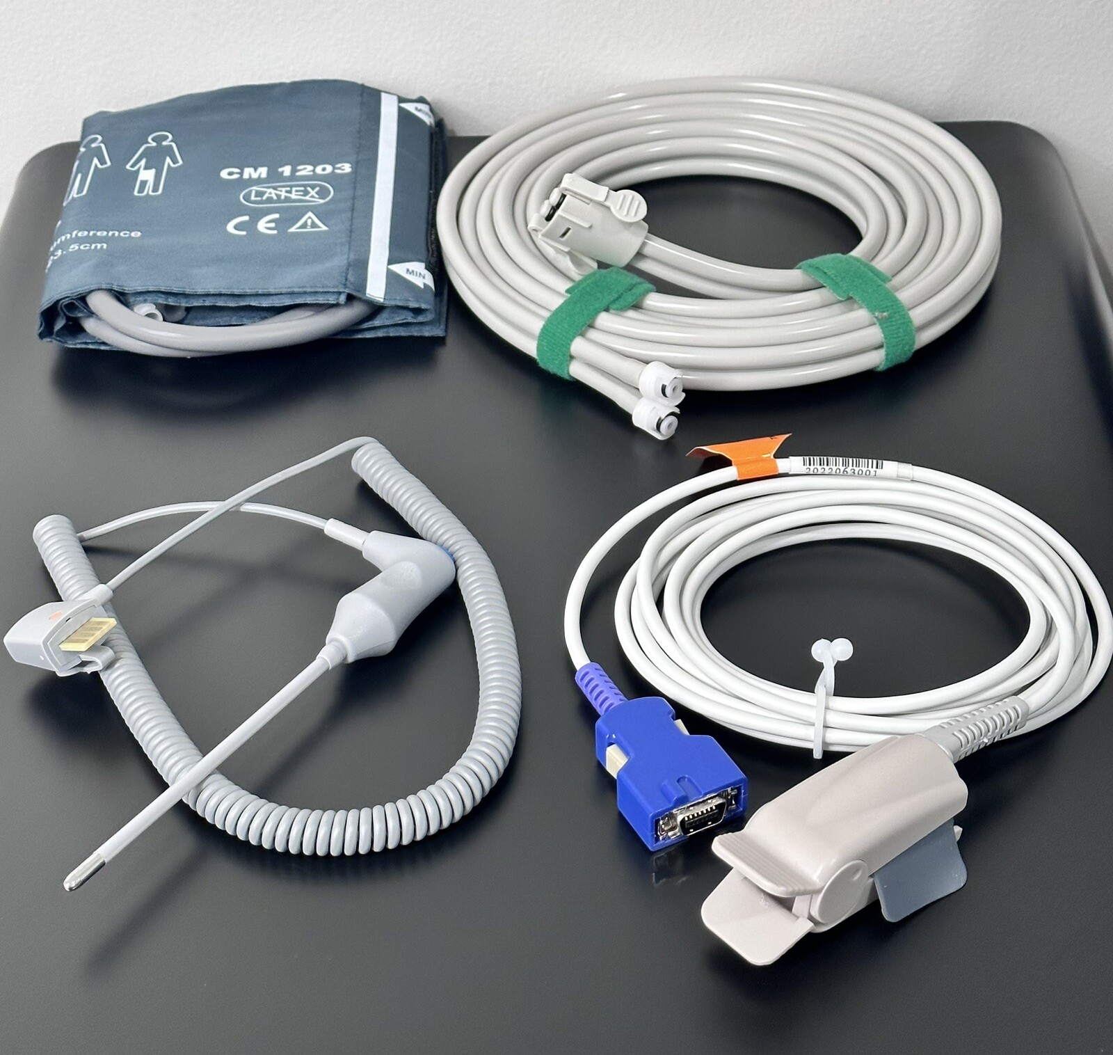 Welch Allyn Compatible Bundle - Cuff, Hose, SpO2 Nellcor DOC-10, Temperature