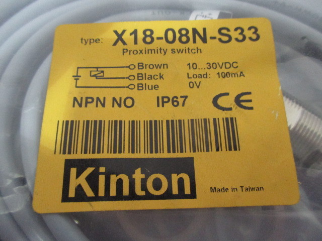 Kinton X18-08N-S33 Proximity Switch, 424500