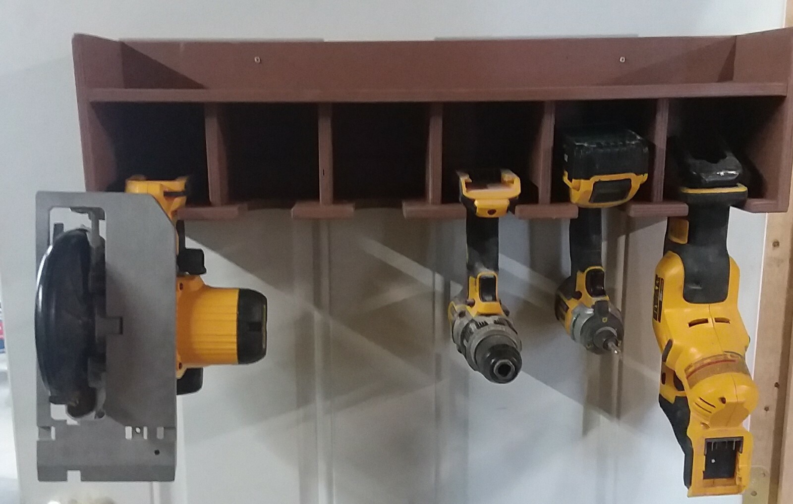 Cordless Tool Oganizer tool-g-nizer power tools dewalt Milwaukee makita Valentin