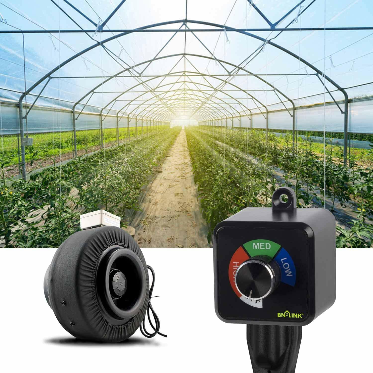 BN-LINK Exhaust Fan Speed Controller Variable 3Speed Adjuster Cordless 4.8A/600W