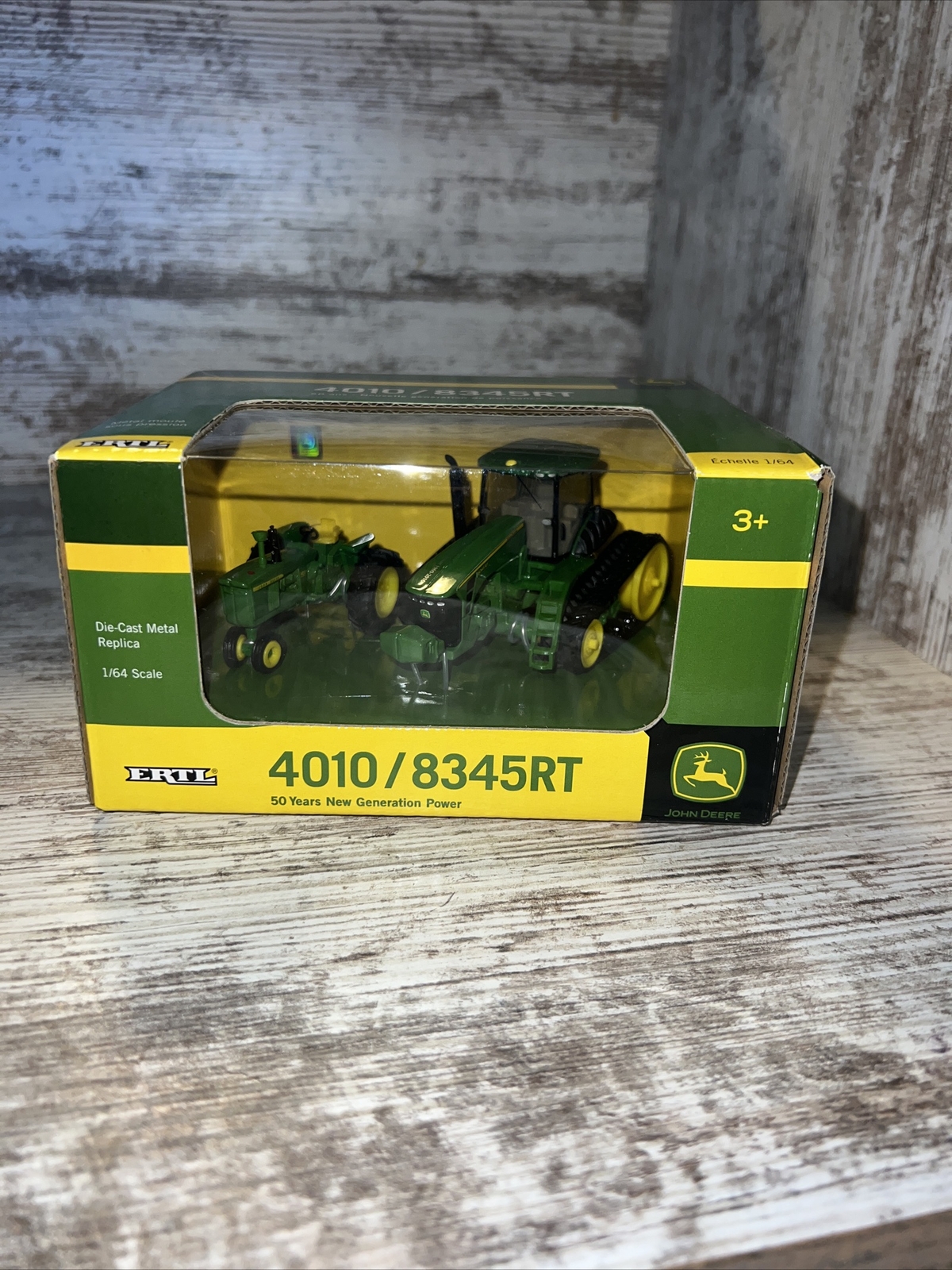 1/64 John Deere 4010 / 8345RT Tractor Set 50 Year New Generation Power Ertl