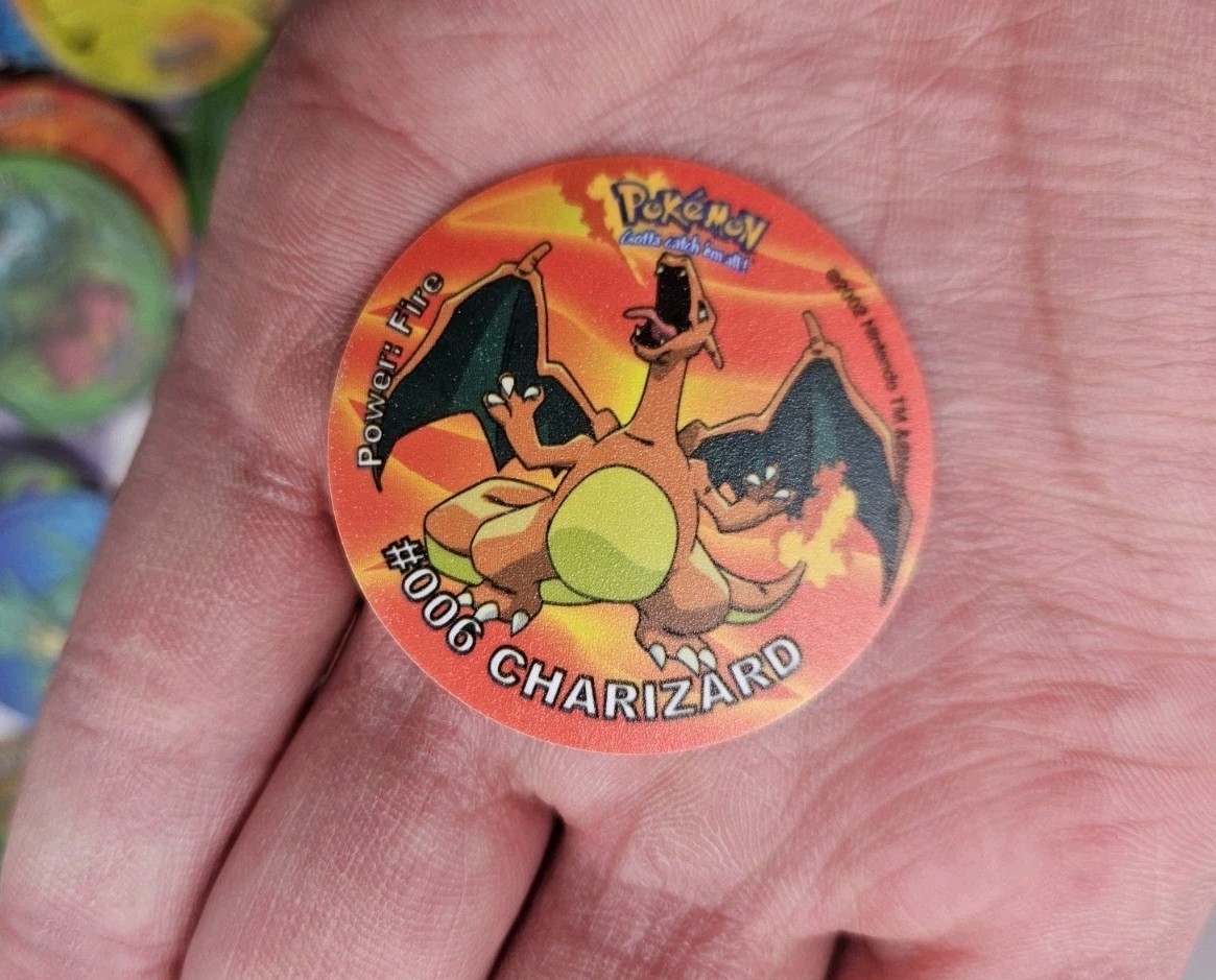 Pokemon Tazos 2002 Version Full Set Of 151 Pokemon Figures Tazos U.S Seller