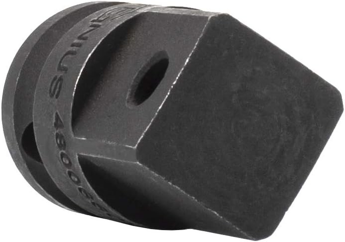 Genius Tools 480066CM 1/2" Dr. Impact Adapter 112"Fx3/4" One Size