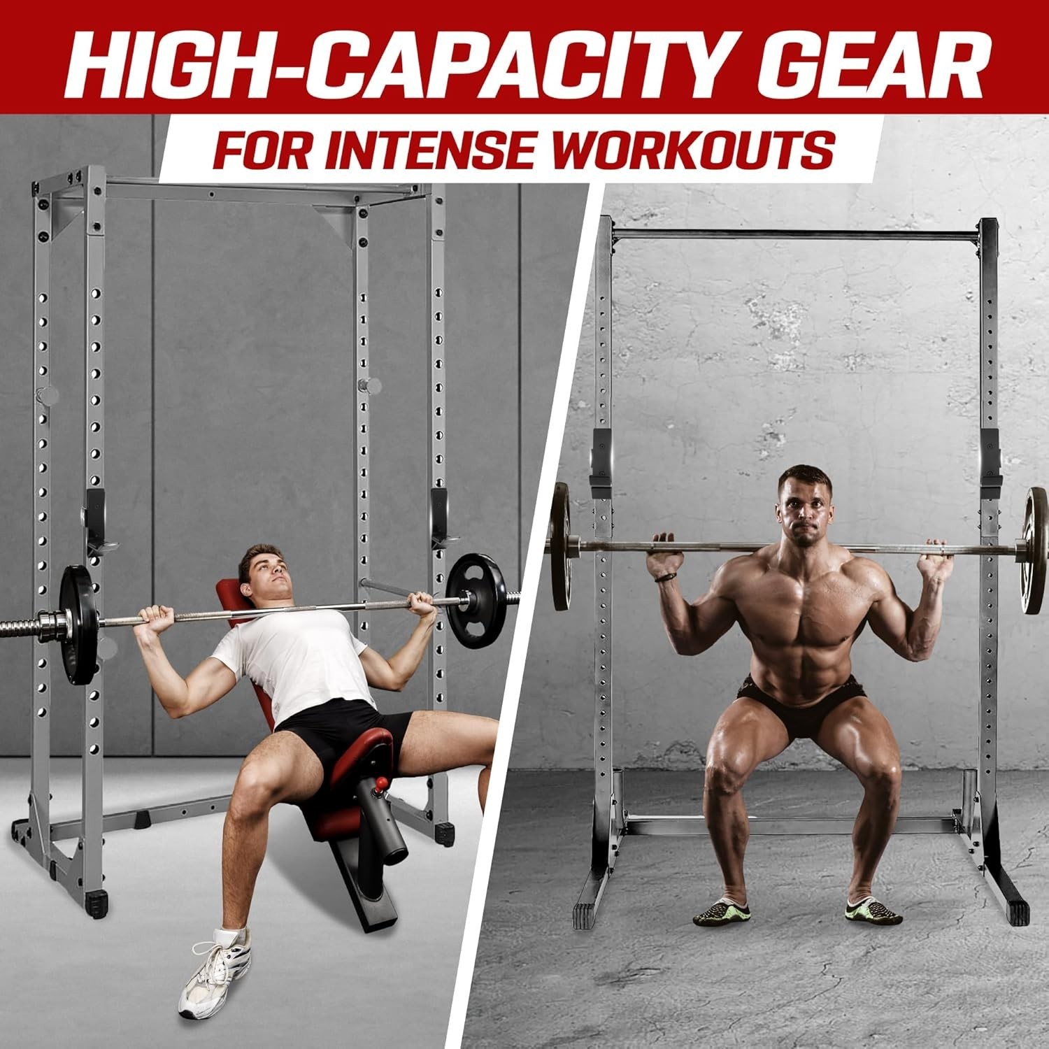 Power Rack J-Hooks Pair for 2x2 Power Racks