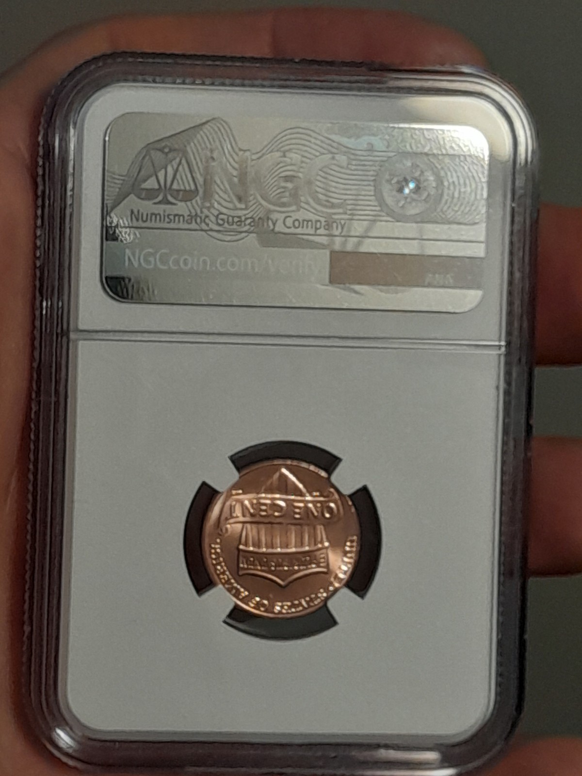 2025- D Lincoln Shield Cent NGC MS65RD