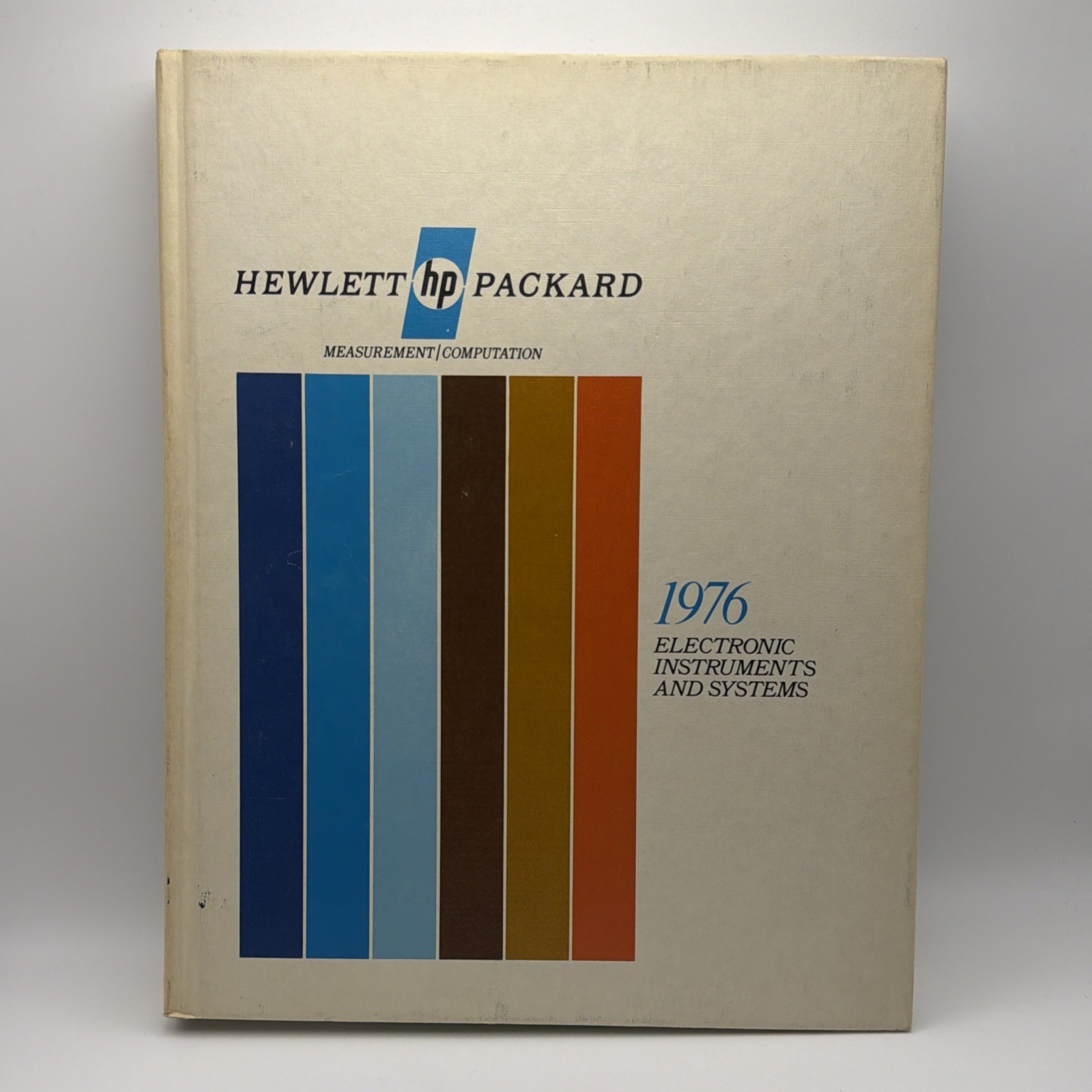 1976 Hewlett Packard HP electronic instruments measurement hardcover catalog