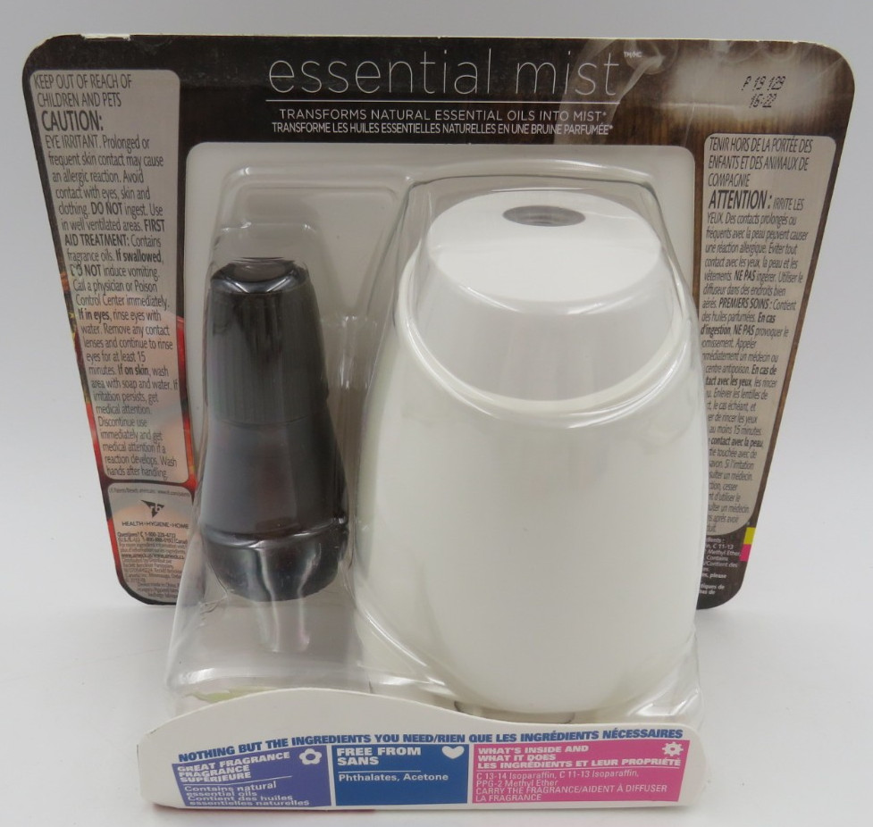 Air Wick Essential Mist Diffuser & Refill Apple Cinnamon Medley NEW