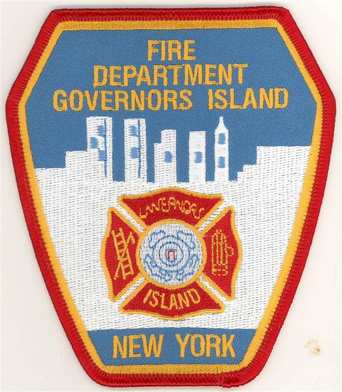 New York City Fire Department Governors Island Patch