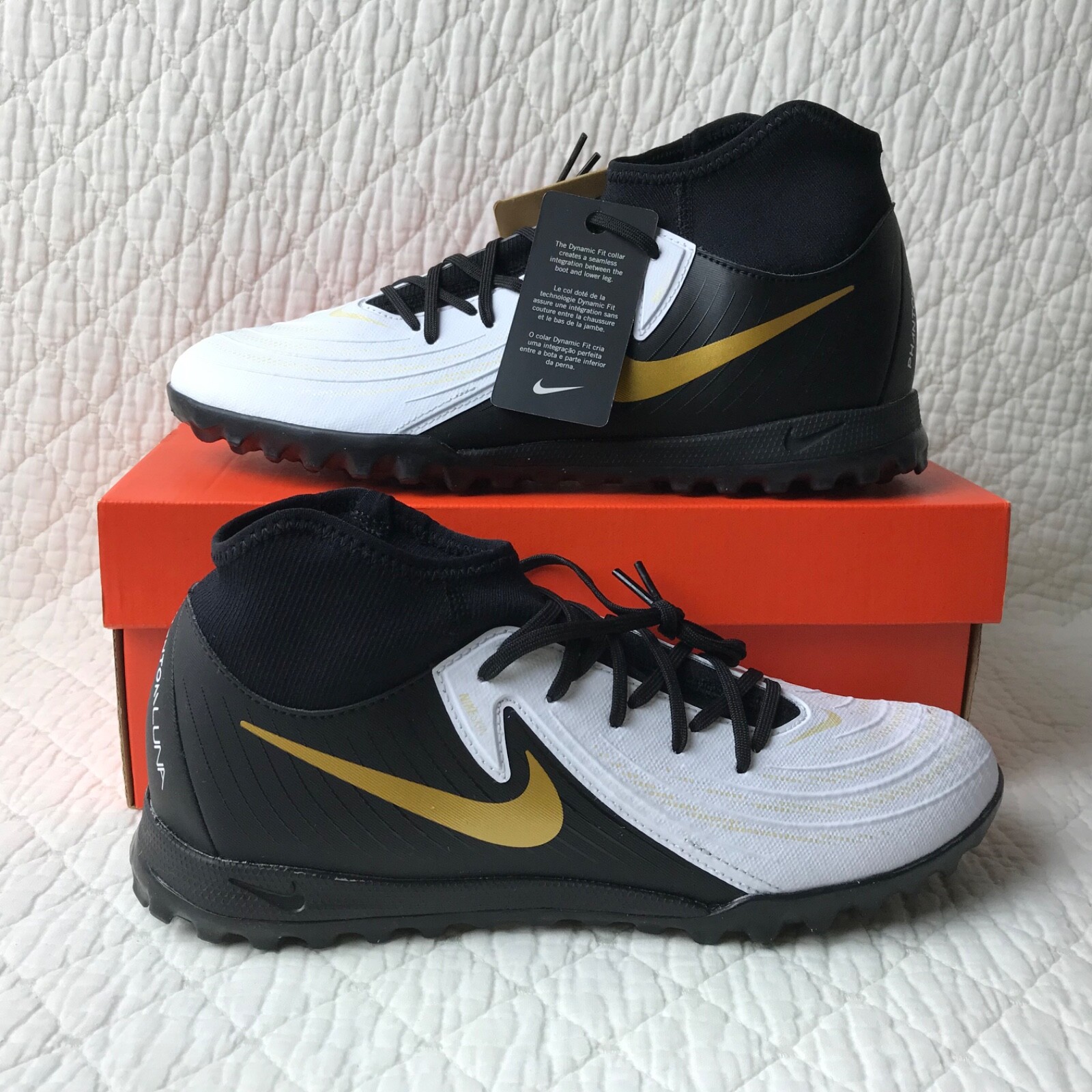 Nike Phantom Luna 2 Academy TF High Top Soccer Shoes Men’s SZ 11 FJ2566-100