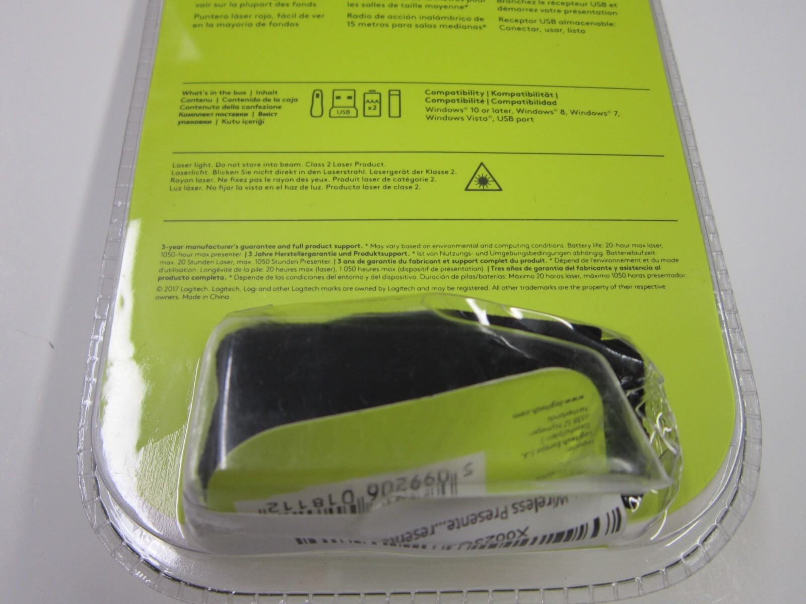 Logitech R400 Laser Presentation Remote