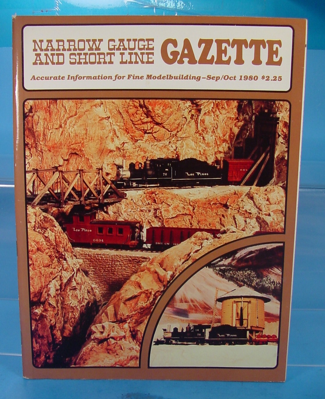 On3,On30,SN3,HOn3 NARROW GAUGE AND SHORT LINE GAZETTE MAGAZINE SEPT/OCT 1980