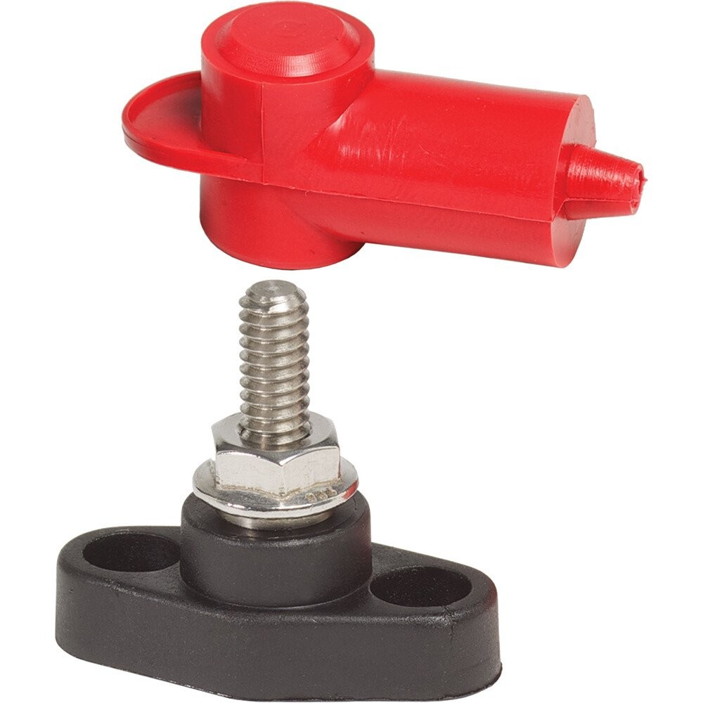 Blue Sea Systems 2011 Powerpost Mini High Amperage Cable Connector 1/4" Stud