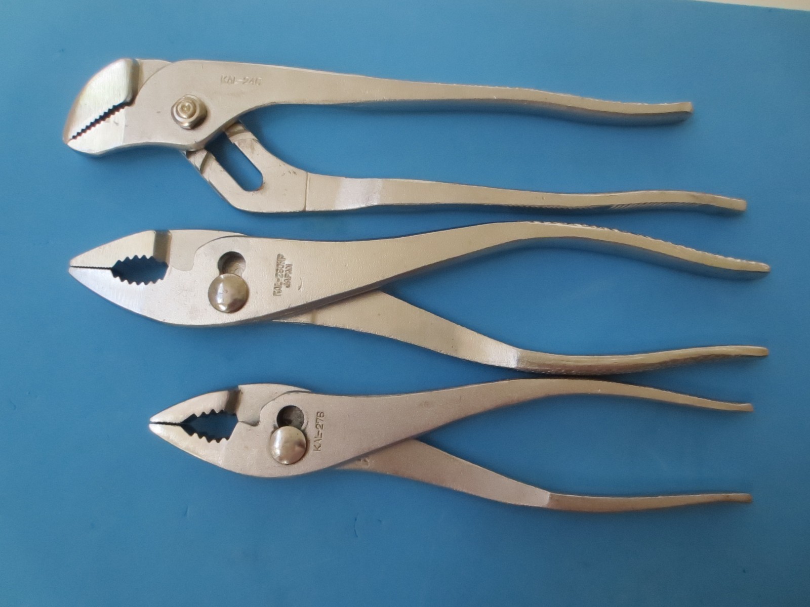 3pc Pliers Set KAL Tools ★★ US Military Surplus ★★ Looks Unused ★★
