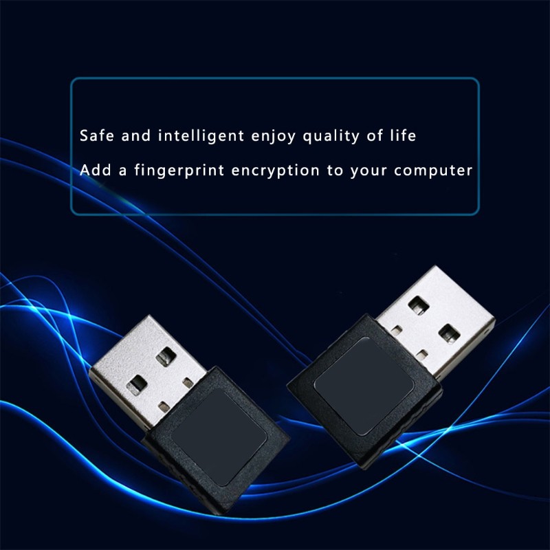 USB Fingerprint Reader Security for Key for Windows 10 Dongle File Encryption