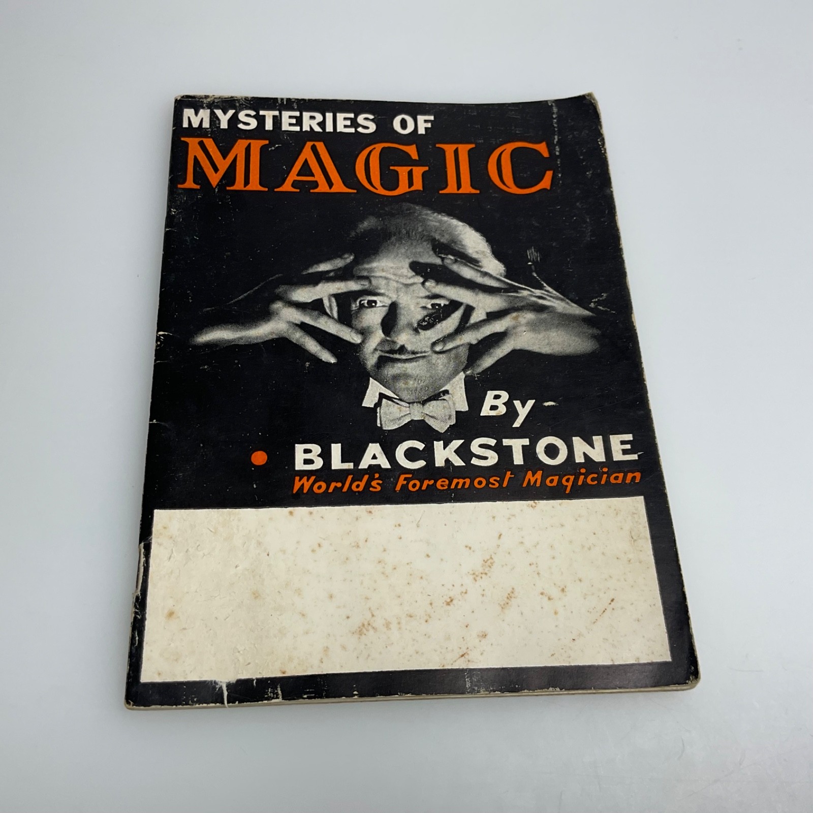 VTG Mysteries of Magic by BLACKSTONE Magician 32 pages booklet book