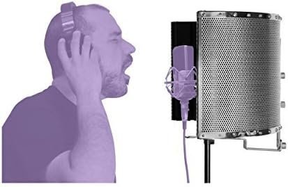 On-Stage ASMS4730 Isolation Shield (Background Noise and Reflection Barrier...