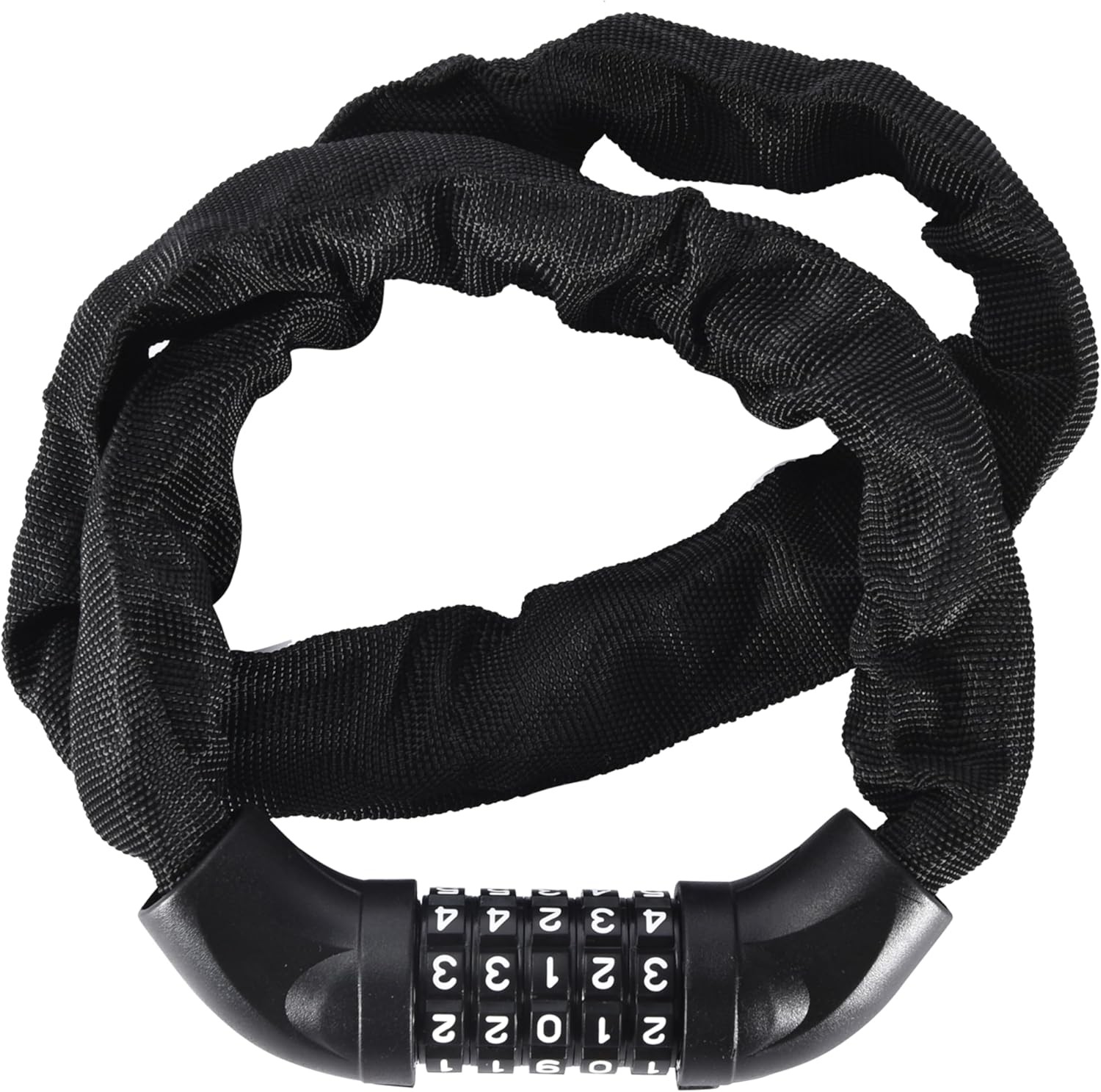 Pro-Bike Tool Bike Locks - 35.4-Inch - Heavy Duty Anti Theft Bicycle Lock - 5-Di