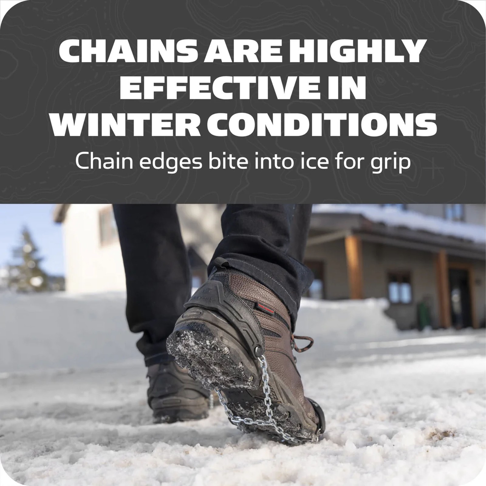 Yaktrax Quick Chains Traction Cleats, Medium, 1 Pair