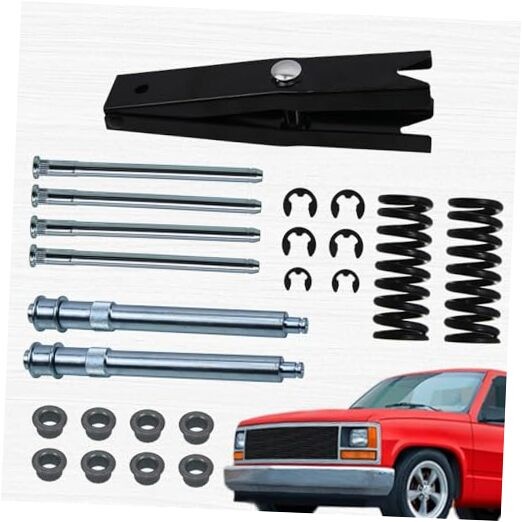 Door Hinge Repair Kit with Spring Tool - Compatible with Chevy GMC OT374